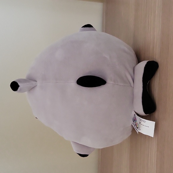 Gordon the Black Tipped Smiley Shark 8 inch Squishmallow - Picture 2 of 4